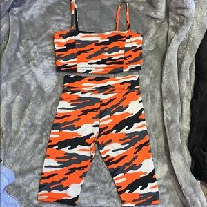 two piece jumpsuit